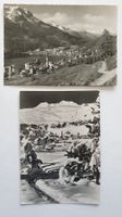 St.Moritz, Oberengadin, Graubünden. 2 Ansichtskarten