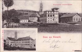 Küsnacht ZH // 1904 Gruss Lehrerseminar