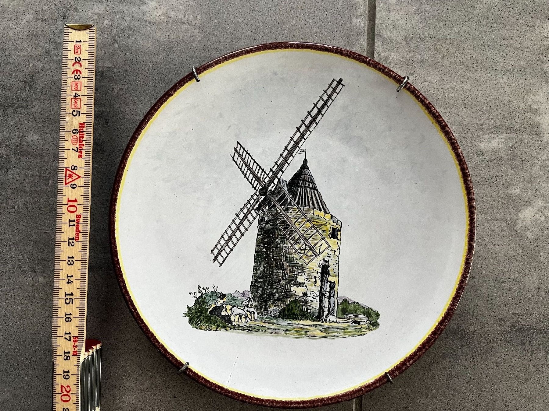 Teller: Assiette le Moulin de Daudet MR – Gebraucht aus Lausanne von Kinga_Shopaholic