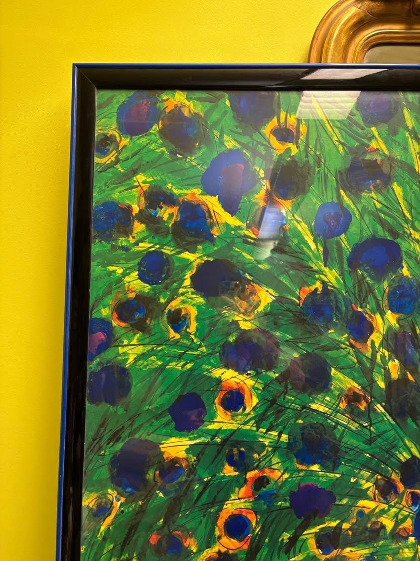 Foto & Immagini: Kunstdruck Pfau Alurahmen – Usato da Hindelbank venduto da brm_72zv 3