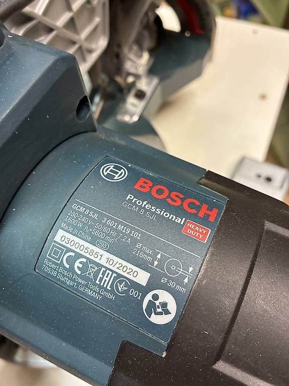 Bosch Seghe: Bosch Professional  GCM 8 SJL – Usato da Zürich venduto da obe_t7xp 3