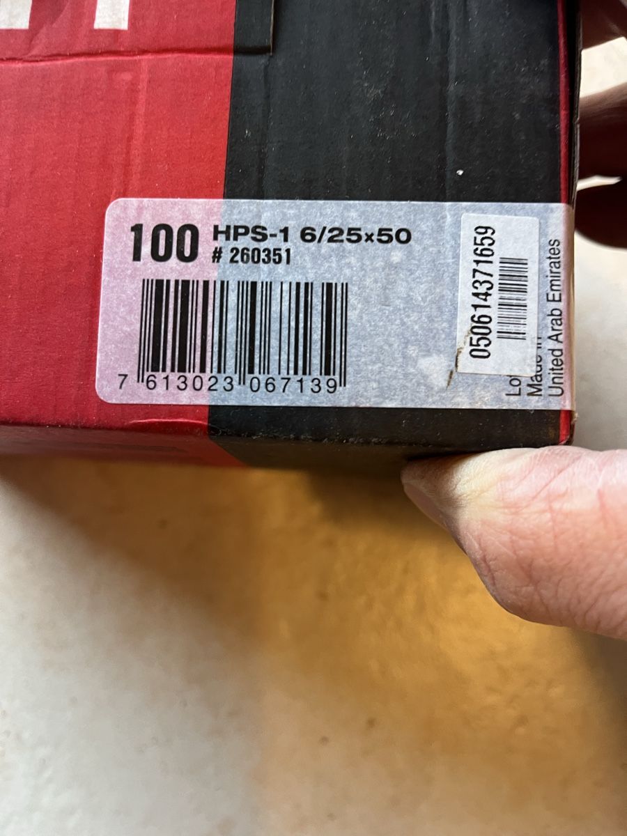 Hilti Tutti gli attrezzi: Hilti Schlagdübel 5/60 – Nuovo e nell'imballaggio originale da Neerach venduto da fuz_8d7l 2