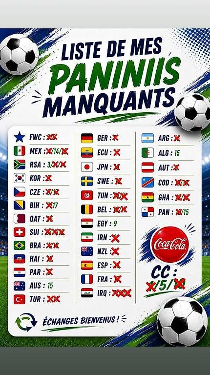 Carte collezionabili: Échange panini – Usato da Gingins venduto da Fl099