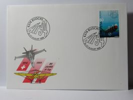 Brief , 80 Jahre  FI Trp  , Air 94