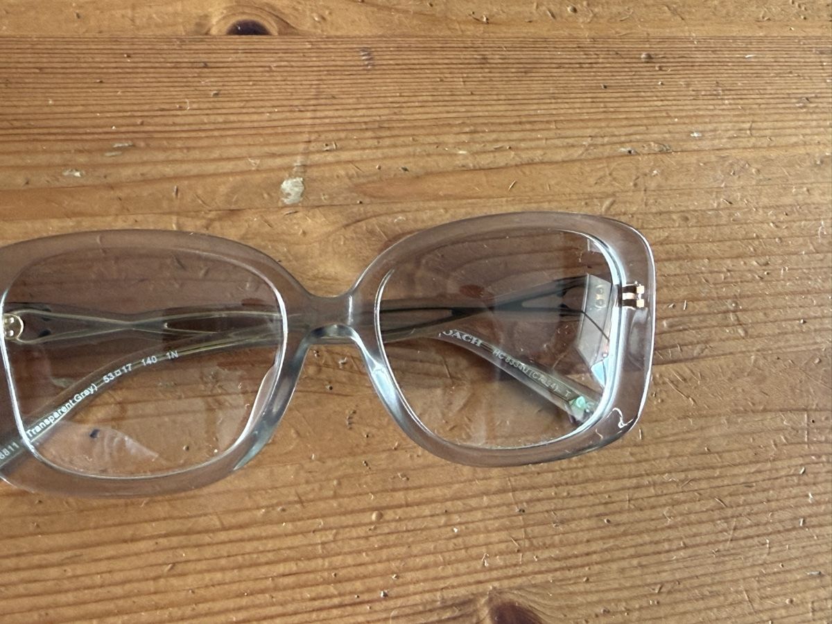 Coach Brillen & Gläser: Brille COACH HC 8334U Transparent Grey mit Etui – Neu und originalverpackt aus Zürich von daki81 6