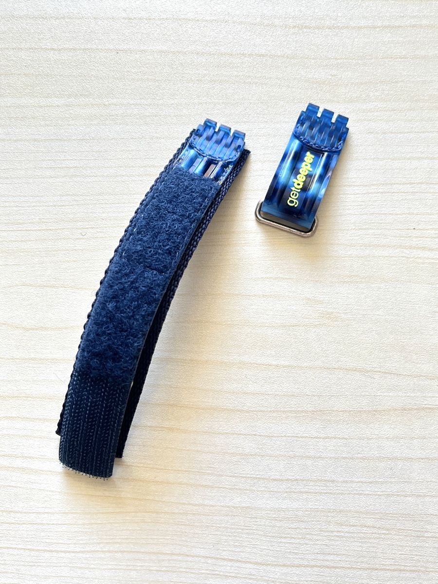 Swatch Orologi: Swatch Uhrenarmband textil blau  17m – Nuovo (secondo la descrizione) da Grenchen venduto da chththl