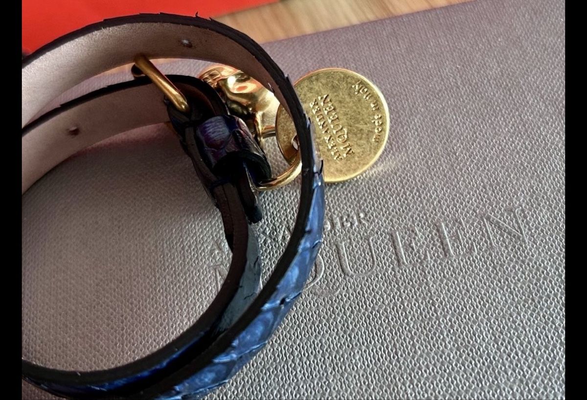 Alexander Mcqueen Bracciali & Braccialetti: Bracelet neuf Alexander McQUEEN – Nuovo e nell'imballaggio originale da Peseux venduto da camosport 2
