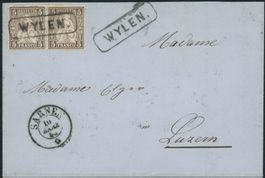 OW Wilen - Stabstempel - Sarnen - Brief - MeF