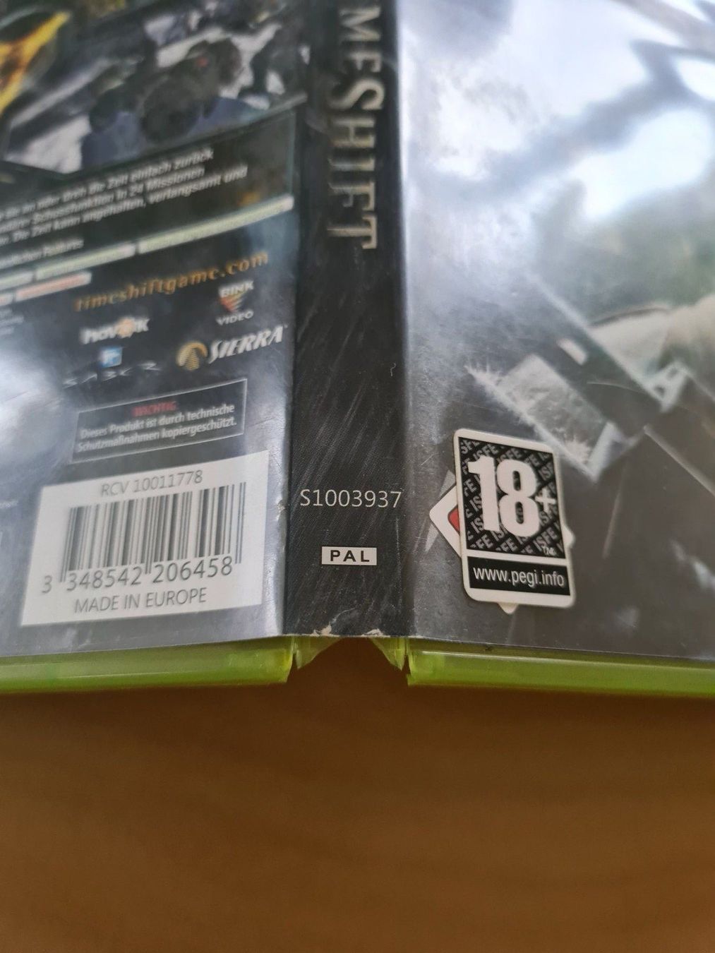 Giochi: TimeShift (Xbox 360) – Usato da Oberwil BL venduto da Spieltopia 2