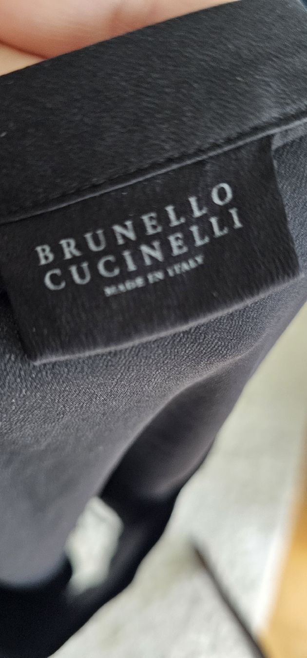 Brunello Cucinelli Top: Seidentop Brunello Cucinelli schwarz Gr. M – Usato da Riedikon venduto da Winter21. 3