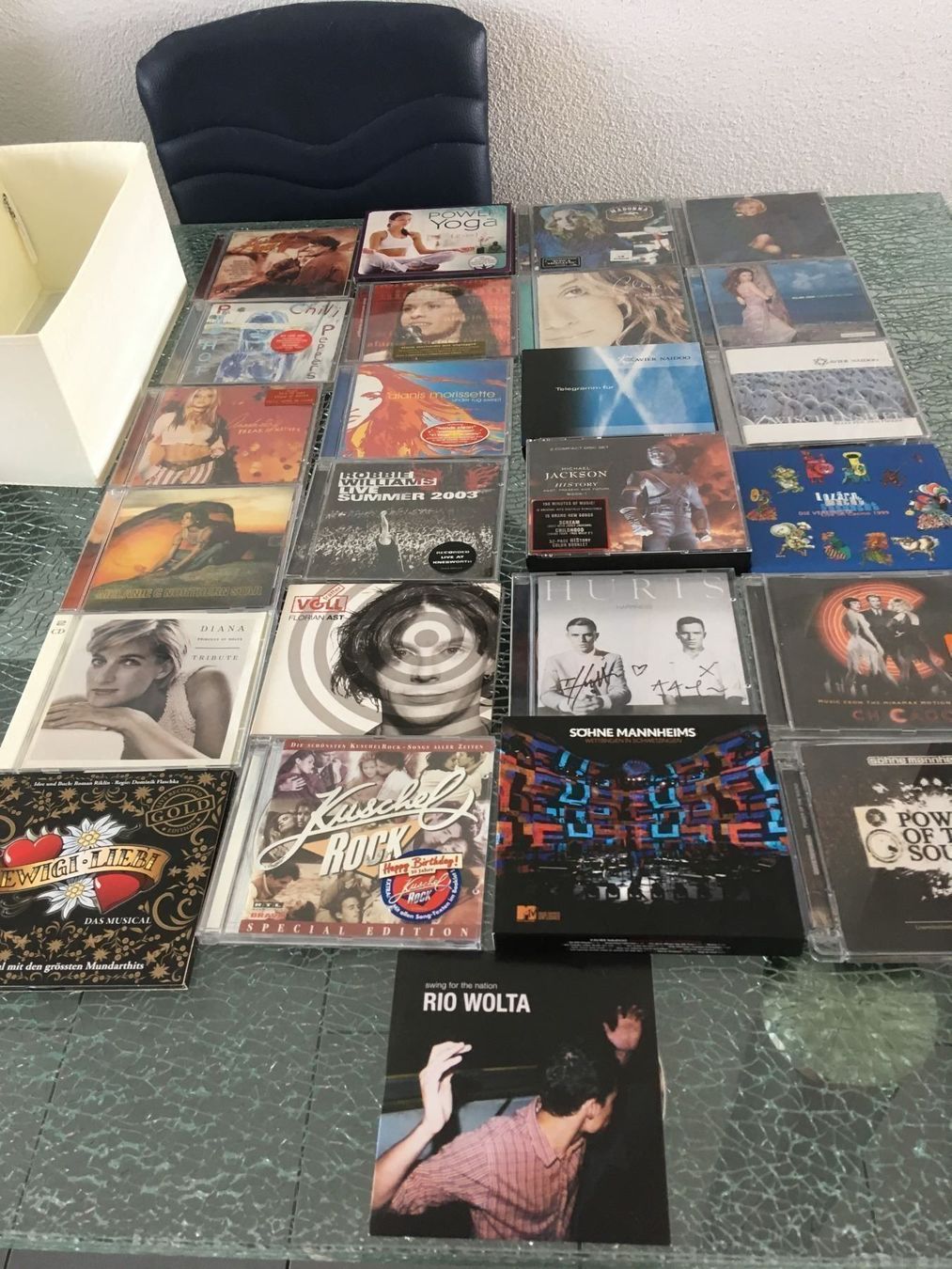 CD: 25 CD's Michael Jacksen etc. – Usato da Oftringen venduto da andrax