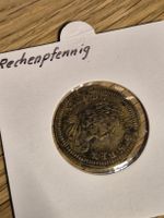 Alter Rechenpfennig mit Löwenmotiv - Top-Stück!