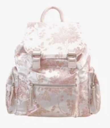 Tagesrucksack satin-rosa siver NEU