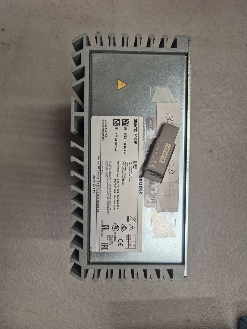 Siemens Componenti elettronici: 4 Stück Industrie PC Siemens Simatic Nanobox P – Nuovo e nell'imballaggio originale da Thalwil venduto da Moritz.A 1
