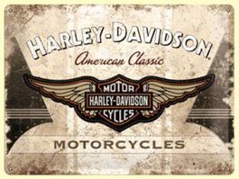 Blechschild 3D-HARLEY DAVIDSON-CLASSIC 30x40 cm
