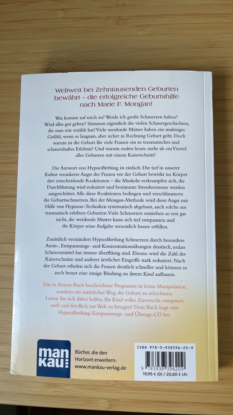Livres: HypnoBirthing Buch mit CD – D'occasion à Arni AG par sch_7rz9 1