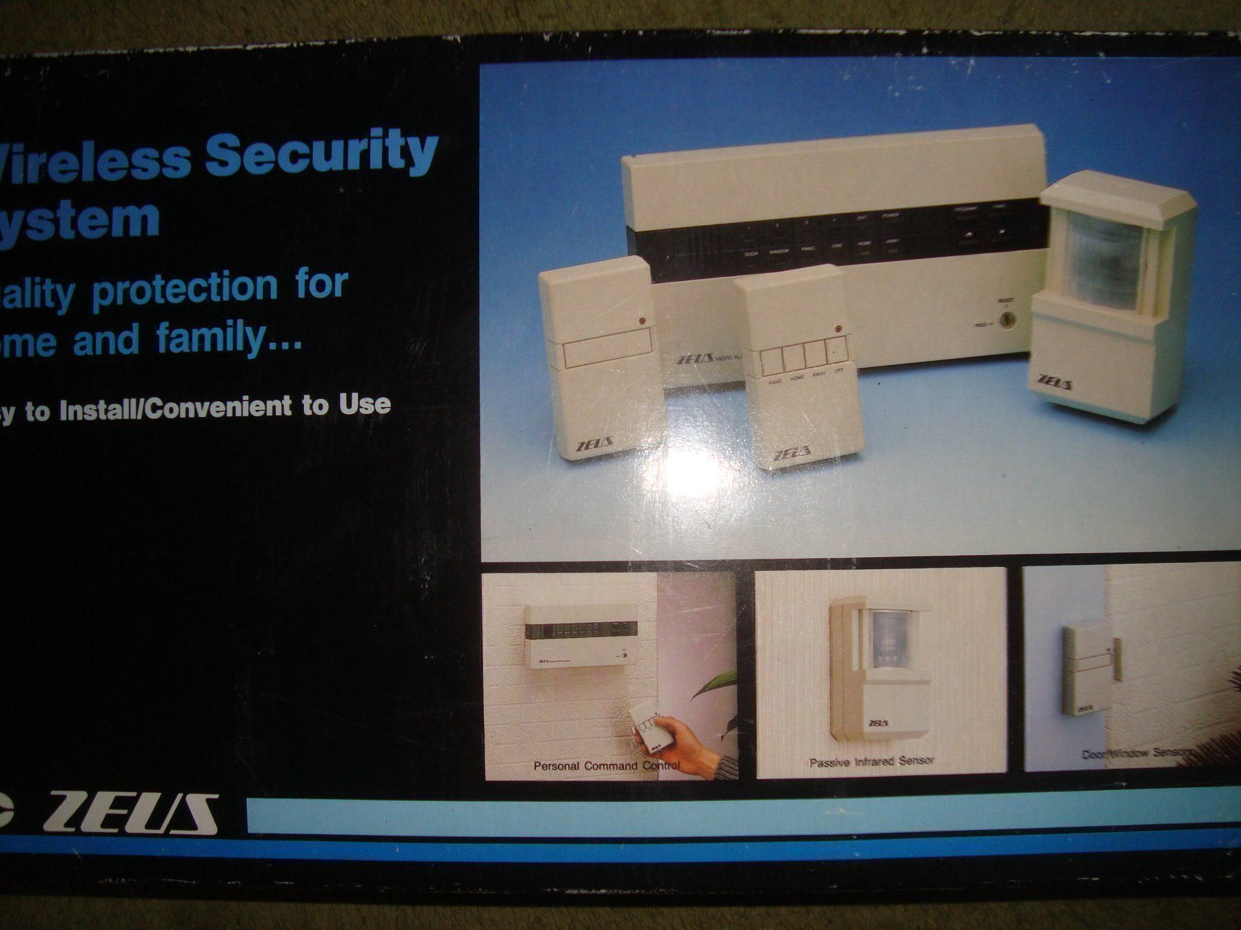 Systèmes d'alarme: Alarmanlage ZEUS Wirless Security System – Neuf avec emballage d'origine à Wädenswil par OliveDerSpezialist 1