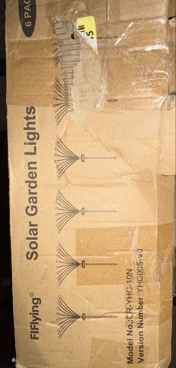 Lampen: 6er Pack Solar Garten Lichterkette FiiFlying - NEU – Neu und originalverpackt aus Flamatt von ard_9ctk