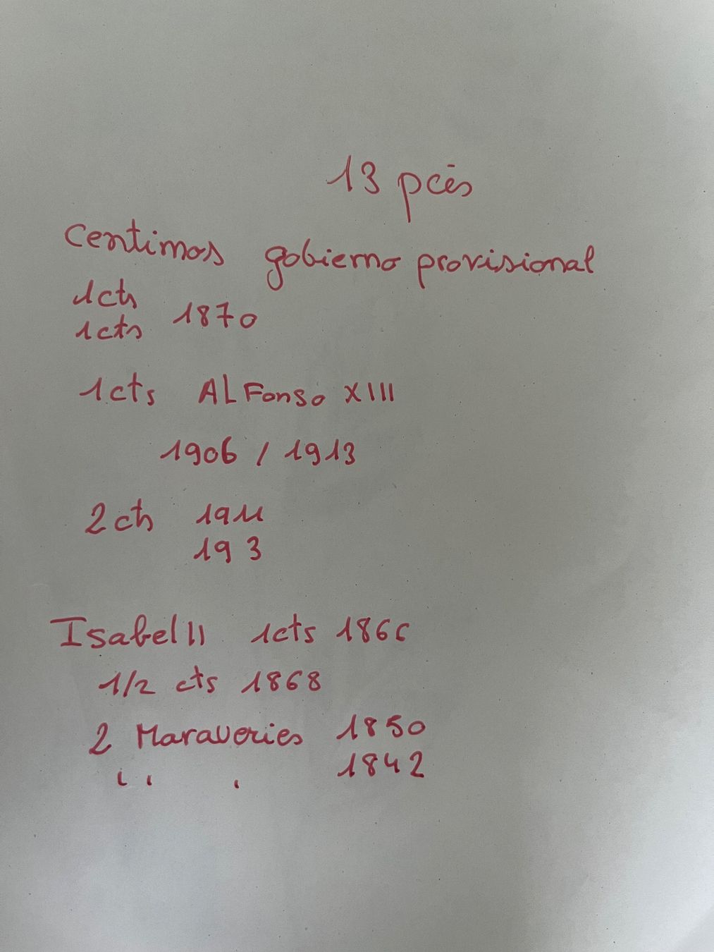 Tutti le monete: ANCienne monnaies espagnole – Usato da lausanne venduto da esploras 2