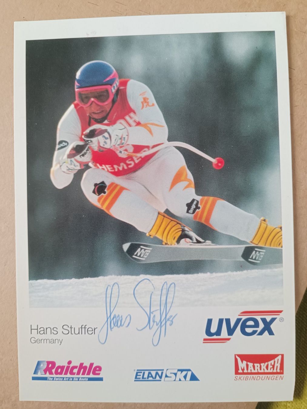 Autografi: Hans Stuffer-  handsigniert – Usato da Menziken venduto da Autogramme