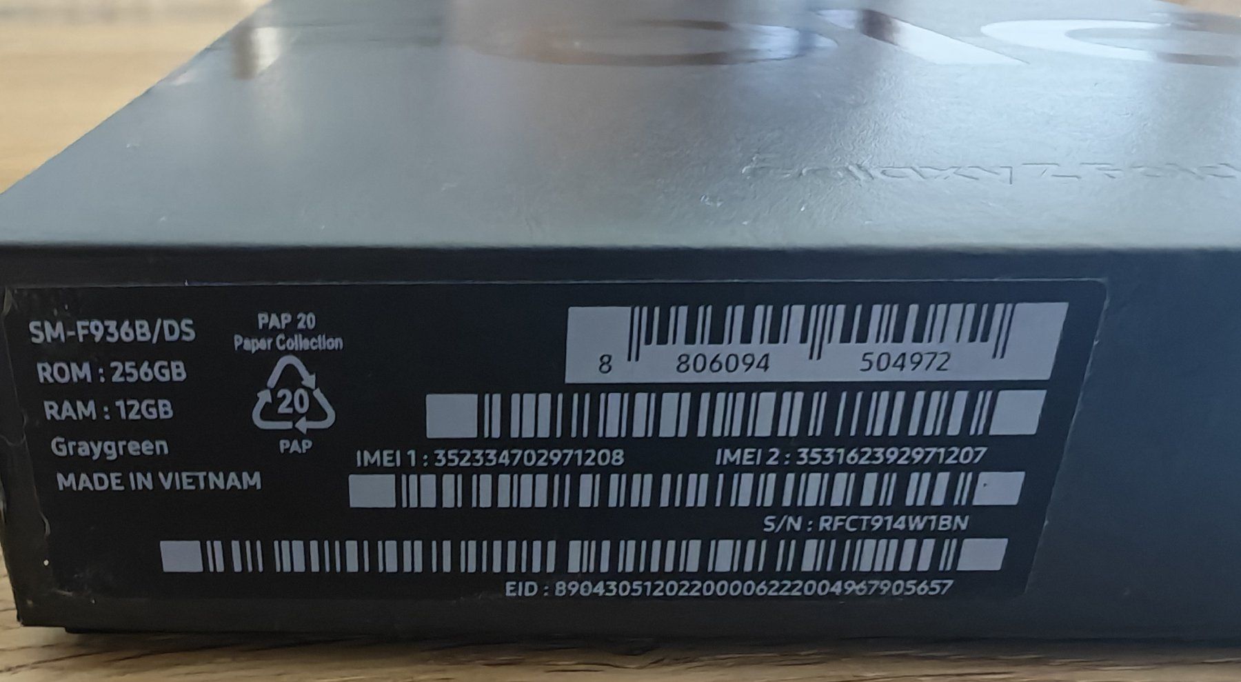 Samsung Portables: Samung fold 4 – Défectueux à Thônex par Sammy01ch 8