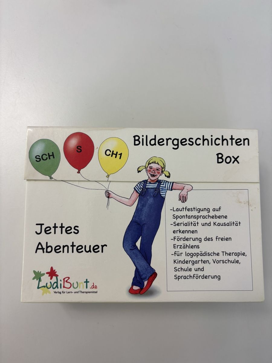 Giochi: Bildergeschichtenbox - Jettes Abenteuer" SCH, CH1, S" – Usato da Villeneuve VD venduto da la_c_mr