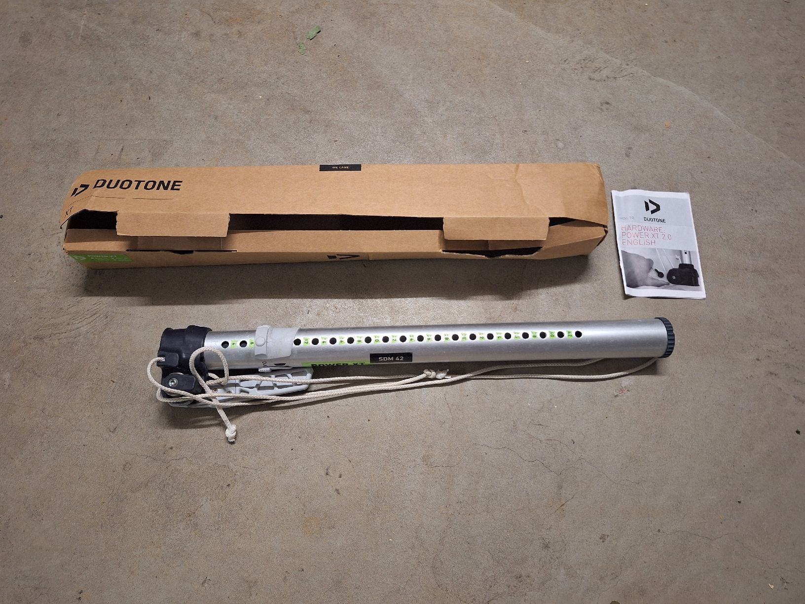 Surf: DUOTONE POWER.XT SDM 42 boom, used, with box – Usato da Winterthur venduto da yy1 1