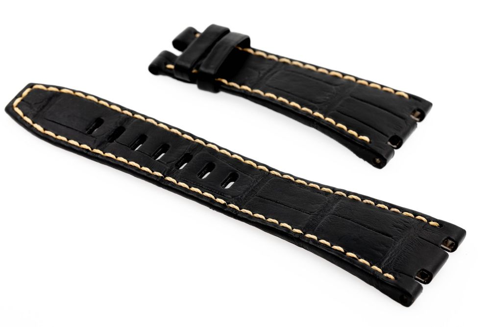 Audemars Piguet Royal Oak 42mm black leather strap 28mm NEW Kaufen