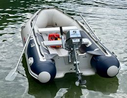 Schlauchboot Honwave T32-IE2 Motor Honda BF5A, Lago Maggiore