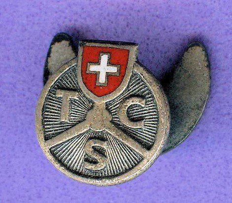 TCS Placchette & Badge: TCS   Logo  alt – Usato da Winterthur venduto da Sammleroase