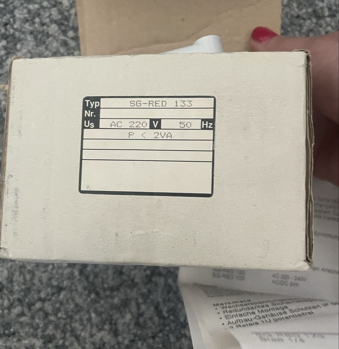 Componenti elettronici: Sicherheitsgerät - Neuwertig! – Nuovo e nell'imballaggio originale da Au ZH venduto da Jaggy4 3