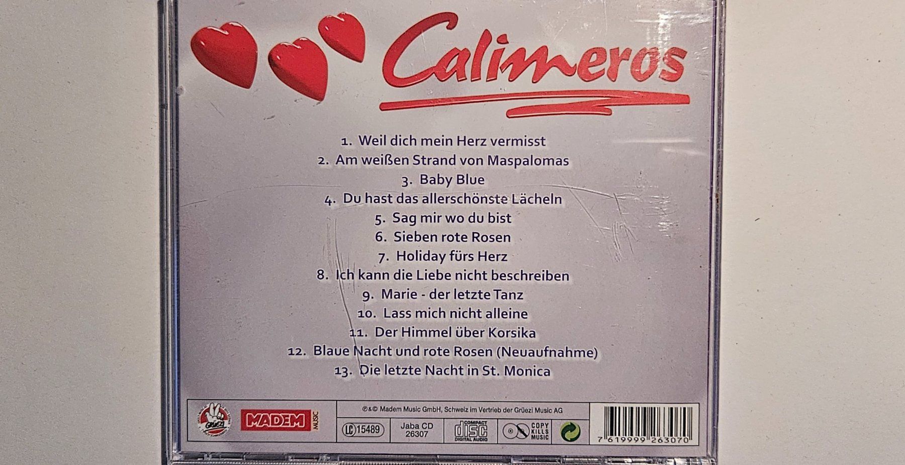 CD: CD - Calimeros - Weil dich mein Herz vermisst – Usato da Baar venduto da Bigs1 1