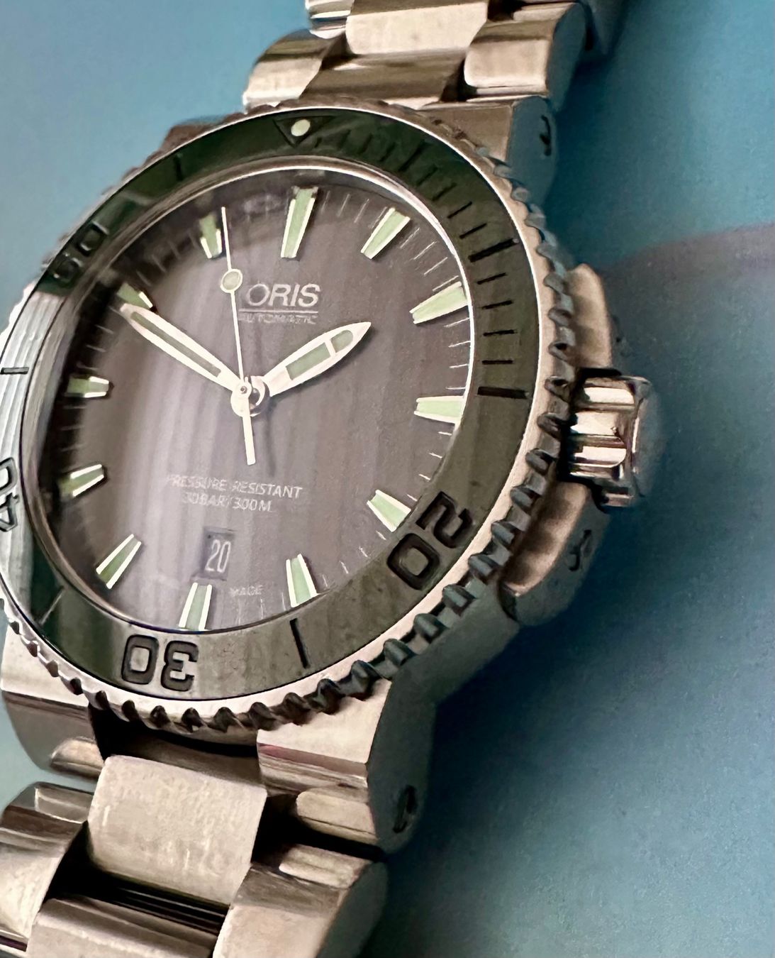Oris Orologi: Oris Aquis Date 43.5mm - Automatik Fullset – Usato da Zeihen venduto da Swissmade 9