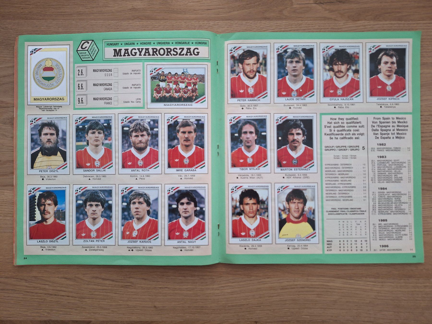 Panini Alben: PANINI WORLD CUP 1986 – Gebraucht aus St. Gallen von Matrix023 5