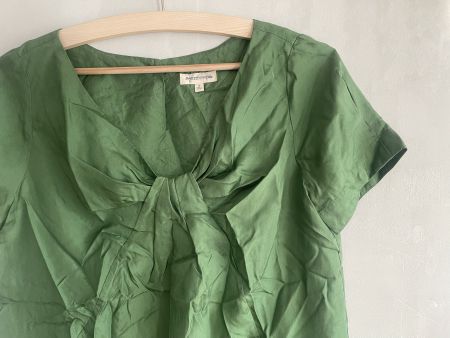 joli haut 100% soie vintage