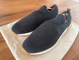 LORO PIANA FLEXY WALK SNEAKERS 43 BRAUN