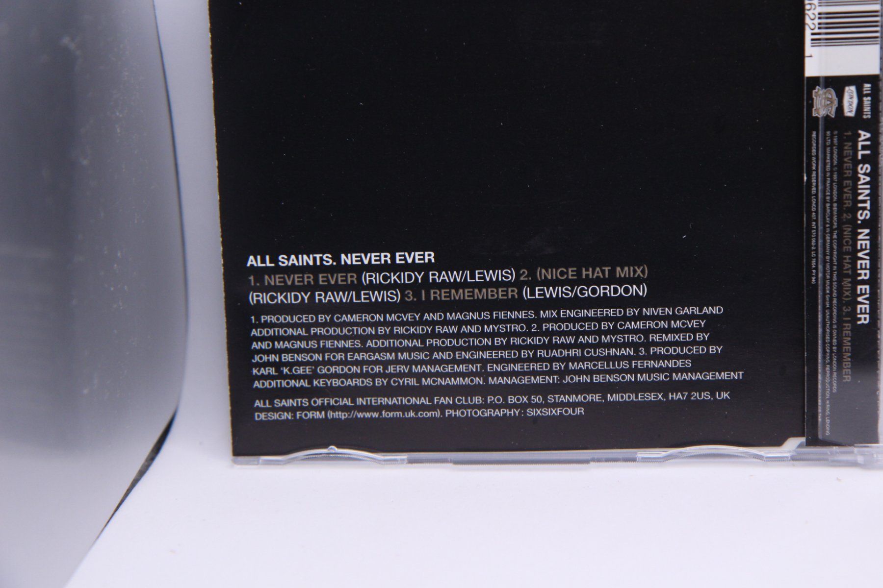 CDs: 3 Track Single CD All Saints – Never Ever – Gebraucht aus Ernetschwil von luisvonerni 2
