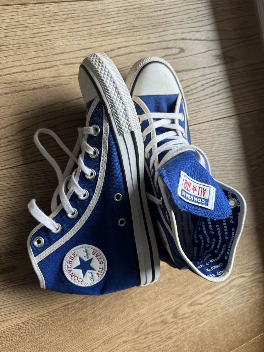 Converse Scarpe da uomo: Converse All Stars Chucks Blau Gr. 39 – Usato da Zürich venduto da Daniiella