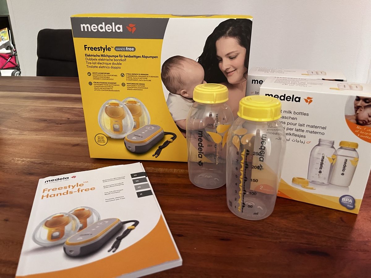 Medela Stillzubehör: Medela Freestyle Doppelpumpe – Neu und originalverpackt aus Döttingen von doms_jams