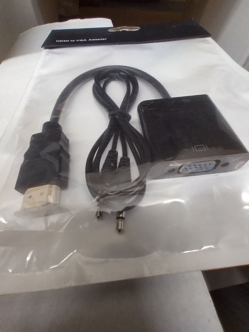 Adattatori: HDMI zu VGA Kabel inkl. Aux Kabel – Nuovo e nell'imballaggio originale da Ermatingen venduto da rik4rdo 1