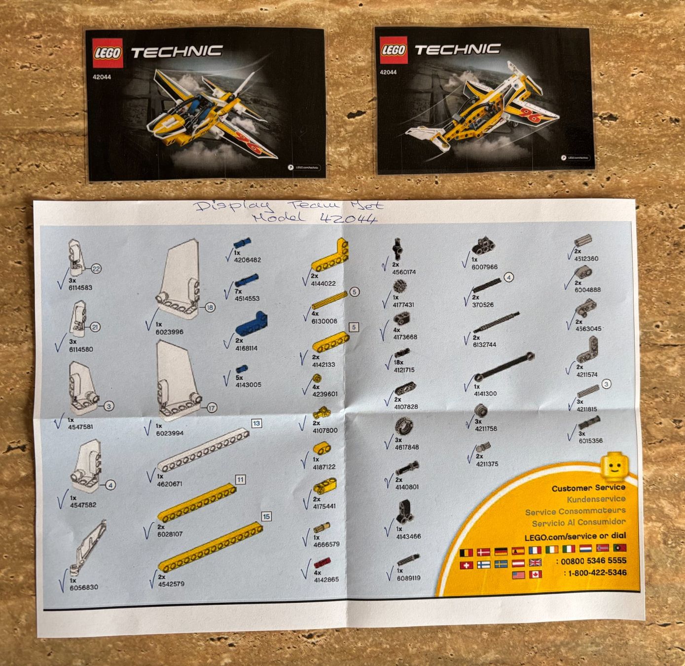 Lego Giocattoli: Lego Display Team Jet Model 42044 – Usato da Dörflingen venduto da verena052 3