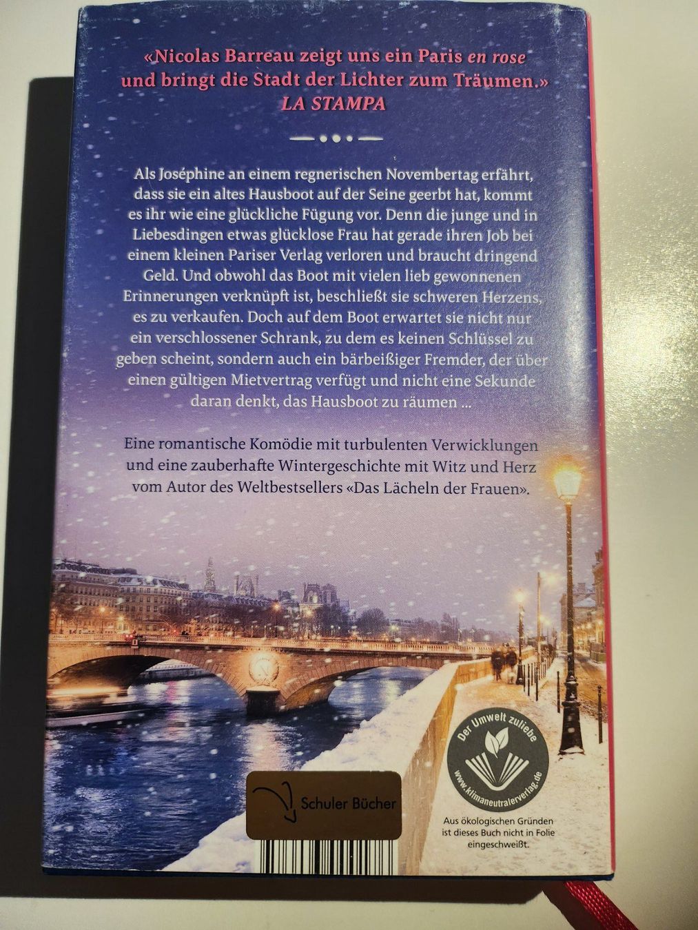 Bücher: Nicolas Barreau: Tausend Lichter über der Seine – Gebraucht aus Dietikon von Buchantiqdietikon 1