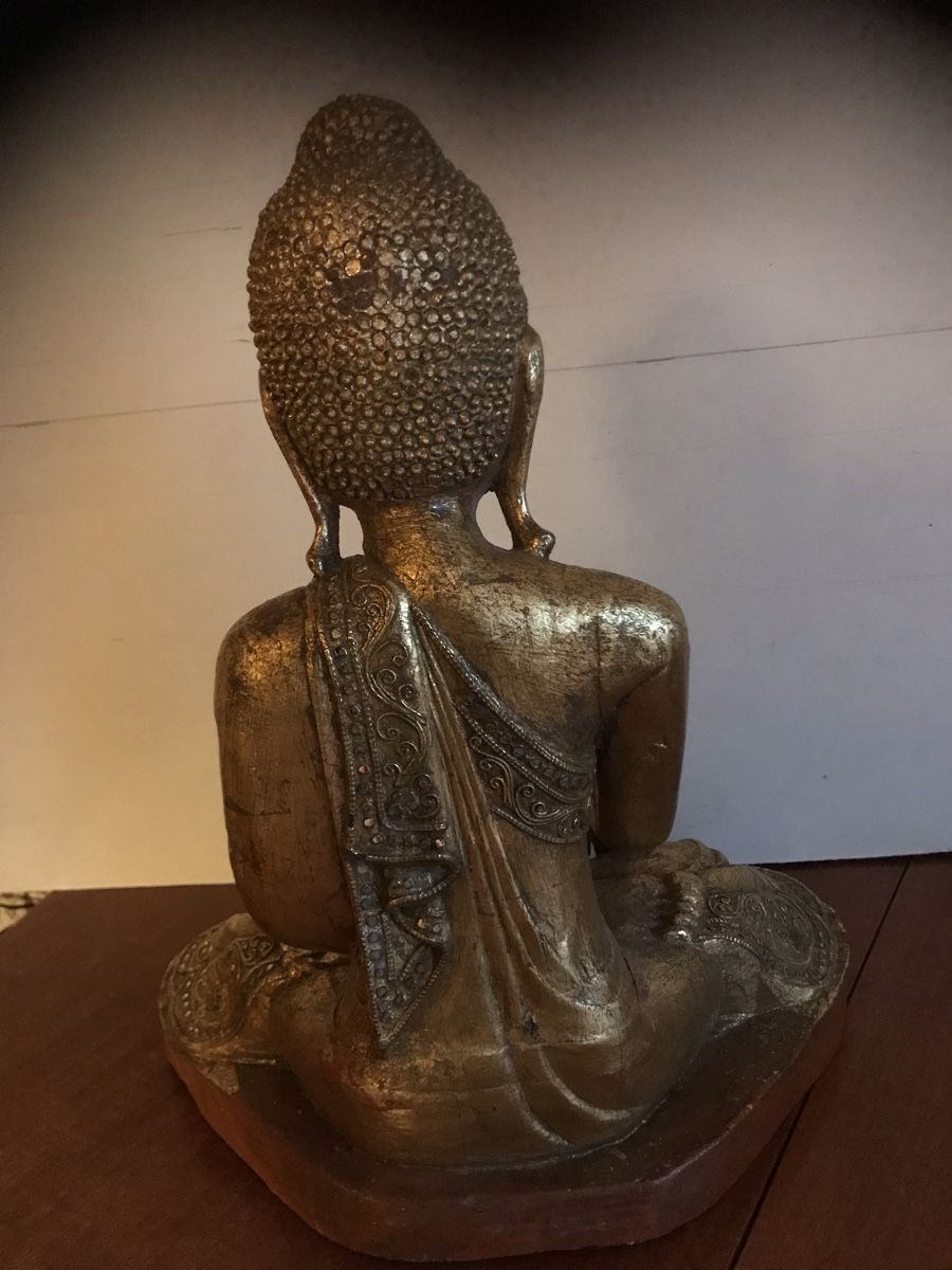 Sculture & Statue: Buddha Statue Holz – Usato da Goldach venduto da Roger131313 1