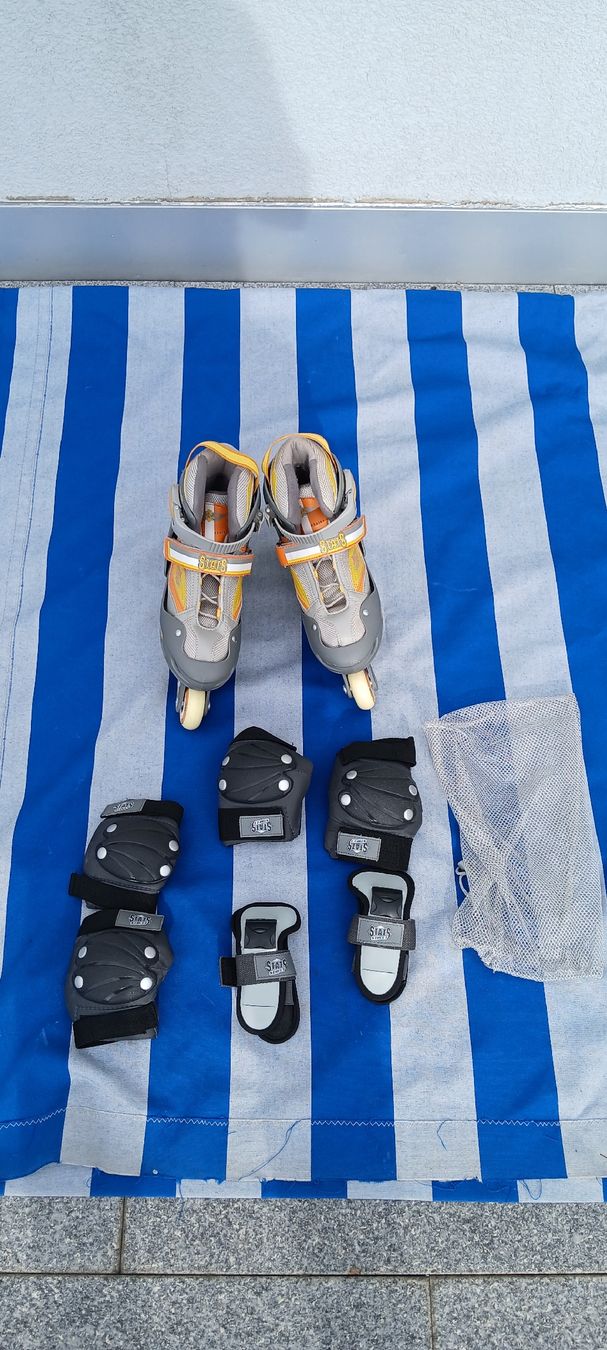 Inline-Skating & Rollschuhe: Kinder Inline Skates Grösse 36-38 einstellbar, guter Zustand – Gebraucht aus Kölliken von turimess 2