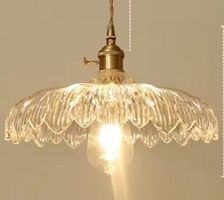 Lampe Suspendue  Style nordique moderne en pierre de verre