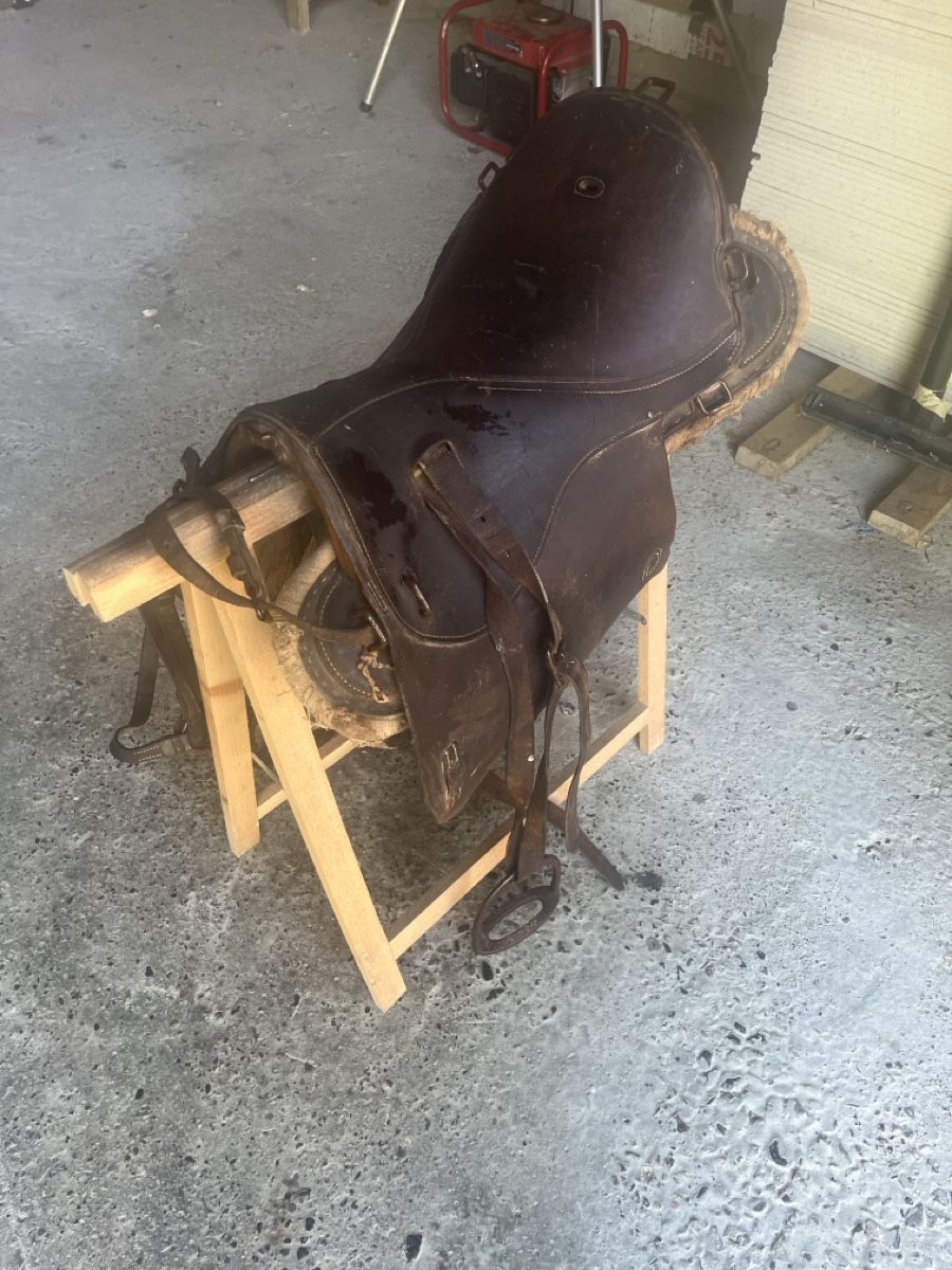 Selle & Accessori: Alter Armee Militärsattel sattel – Usato da Oberwil i. S. venduto da sam95s