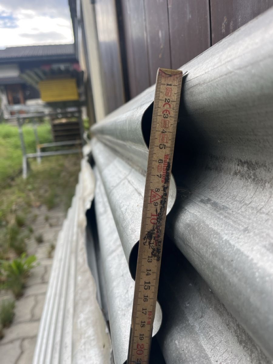 Wände & Decken: Wellblech, Aluminium – Gebraucht aus Saas im Prättigau von ray_man_98 2