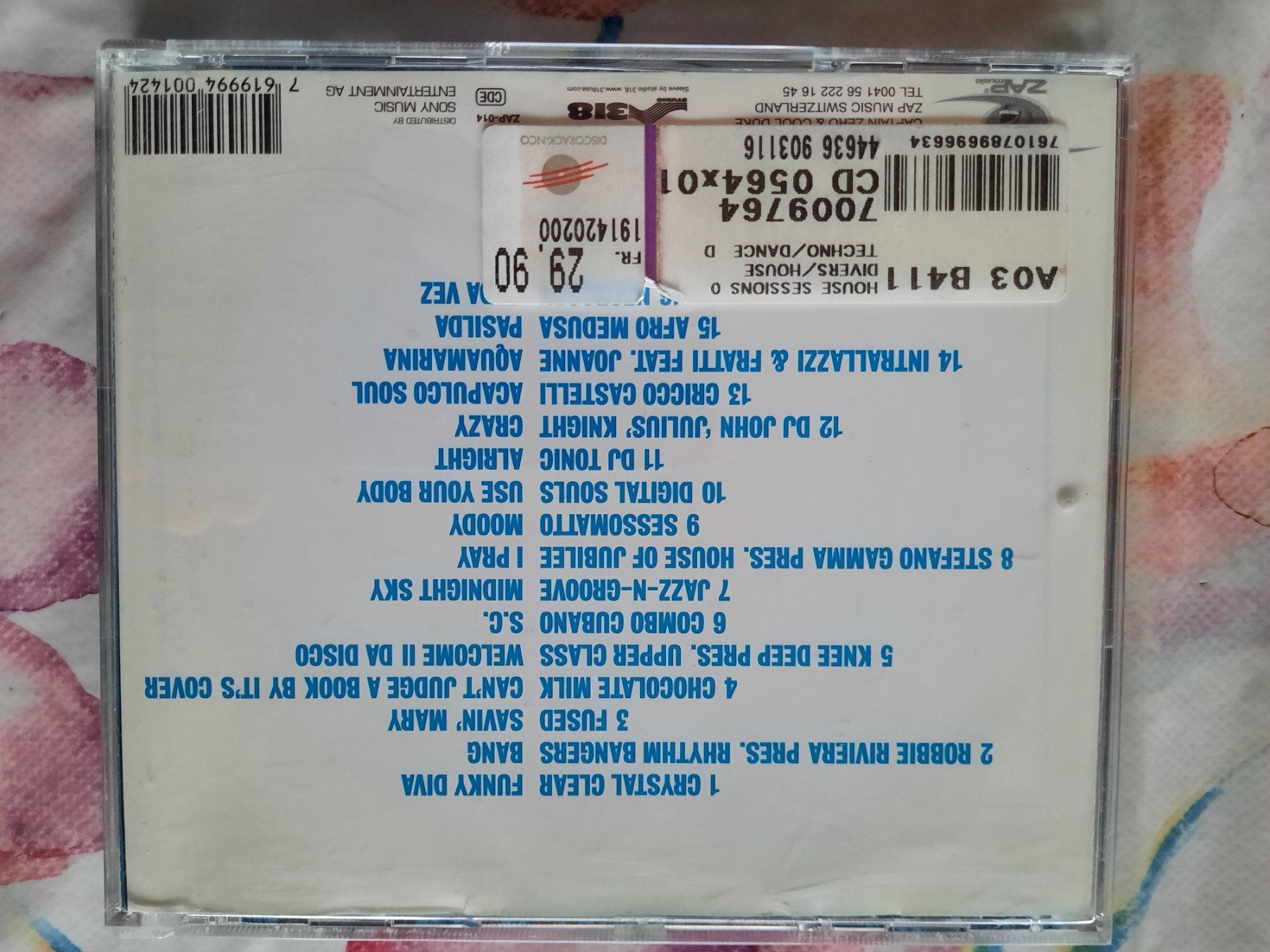 CDs: CD House Sessions vol 3 Dj Tonic – D'occasion à Pully par bro_n52j 2
