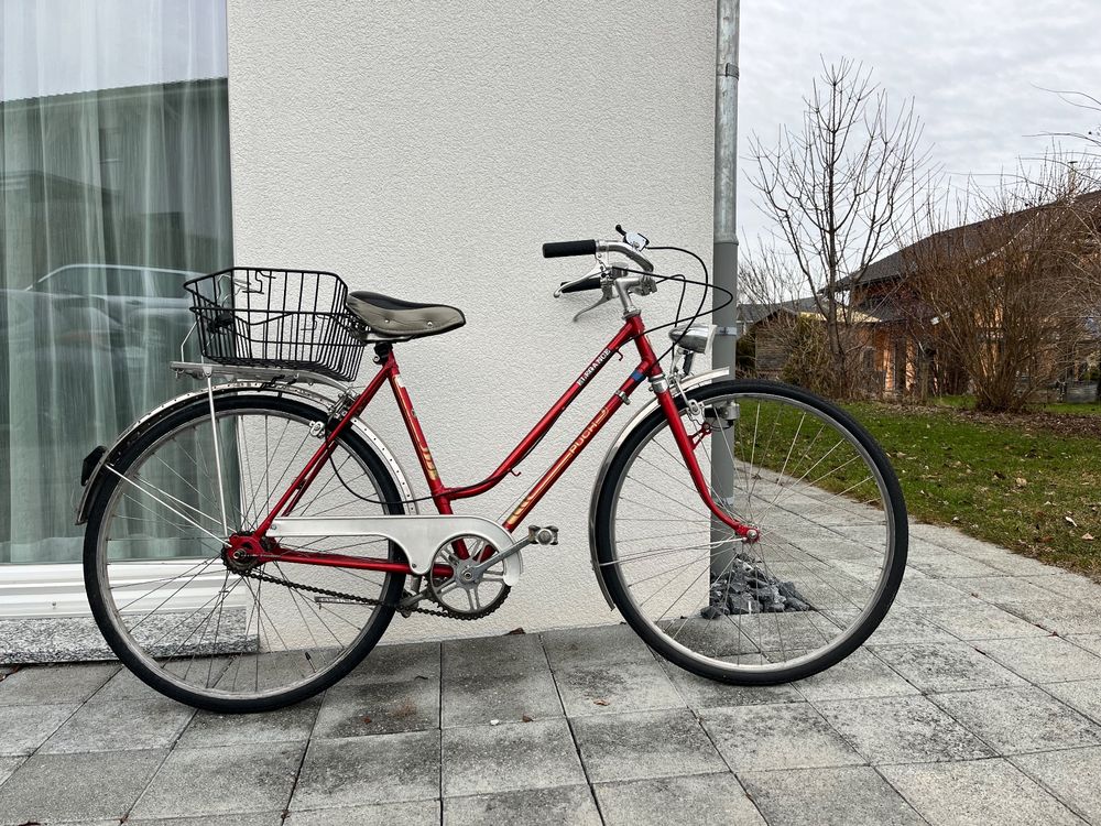 Campanello PUCH Elegance Per Bicicletta – Rarità Vintage – 55mm Cromato – Leva Metallo – Fatto A Mano In Europa