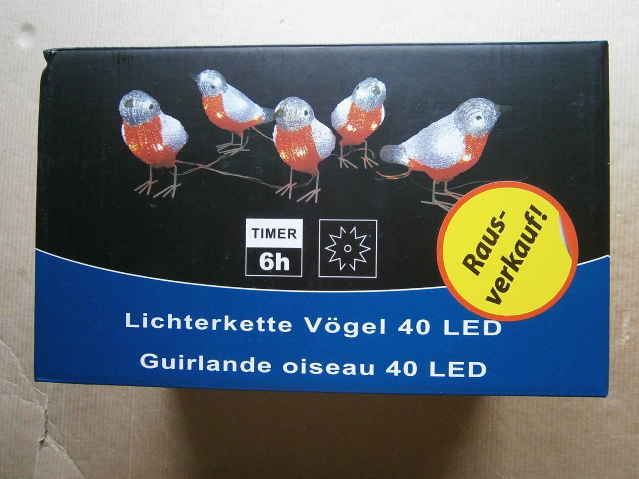Lichterketten & Leisten: Lichterkette Vogel LED – Neu (gemäss Beschreibung) aus Pratteln von 66werni